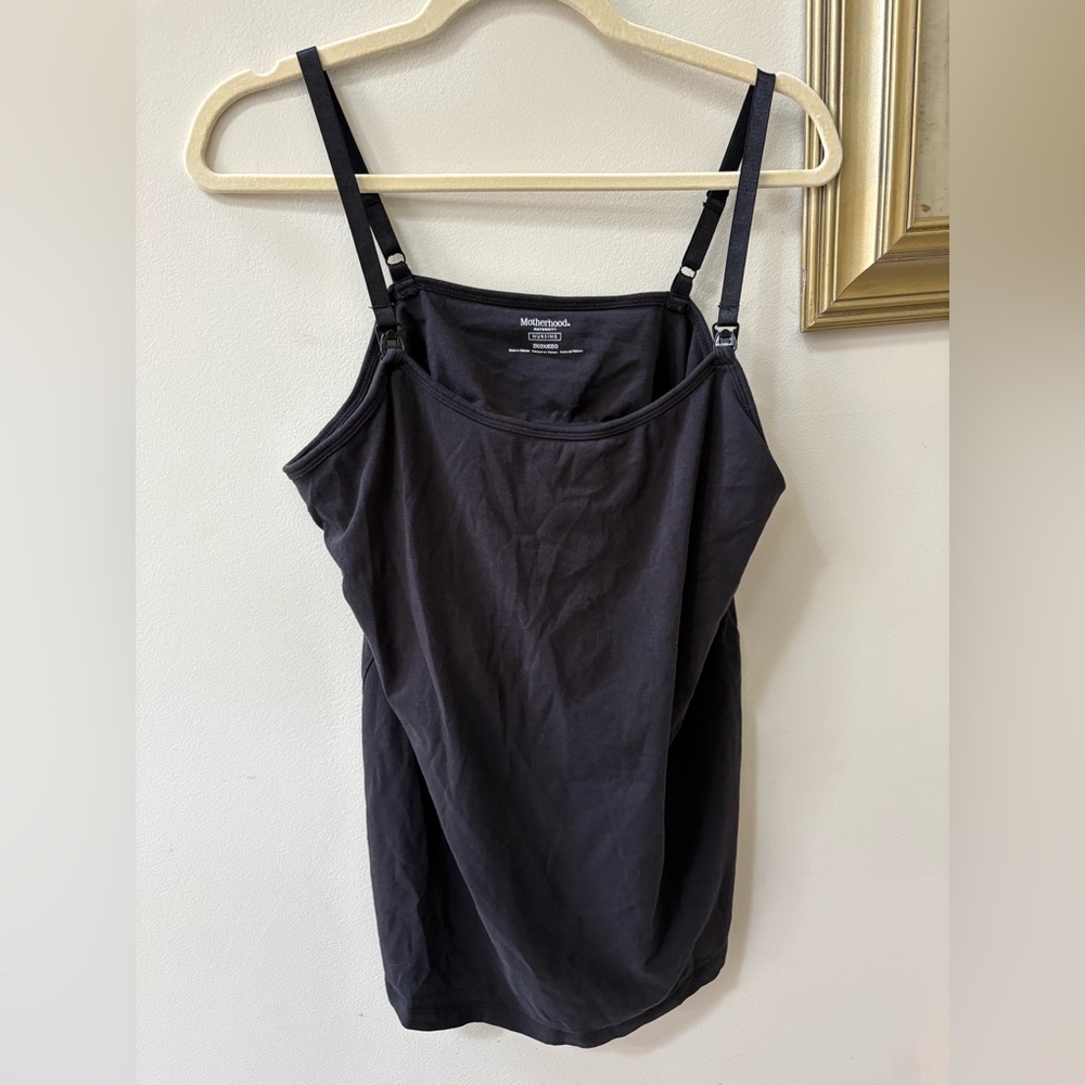 Motherhood Classic Black Camisole